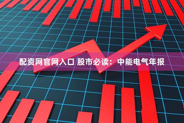 配资网官网入口 股市必读：中能电气年报